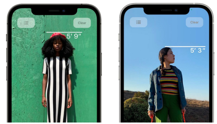 会东苹果服务网点分享通过iPhone激光雷达测量身高方法教程 